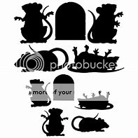 Image result for Halloween Rat Silhouette