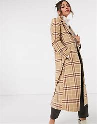 Image result for Long Plaid Coat