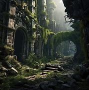 Image result for Overgrown Castle Ruins