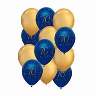 Image result for 70th Birthday Party Balloons