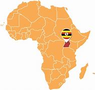 Image result for Uganda On African Map