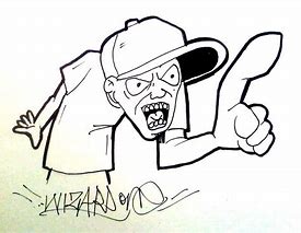 Image result for Sketch Graffiti Characters Drawings