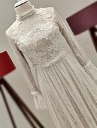 Image result for Muslimah White Wedding Dress