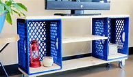 Image result for Milk Crate Shelving Ideas