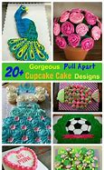 Image result for Pull Apart Cupcake Birthday Cakes