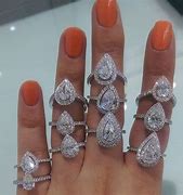 Image result for 2Ct Pear-Shaped Engagement Ring