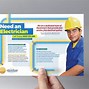 Image result for Free Electrician Template