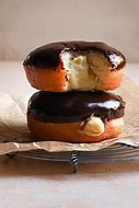 Image result for Chocolate Bavarian Cream Donut