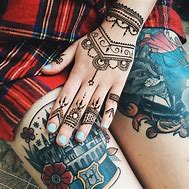 Image result for Female Hand Tattoos