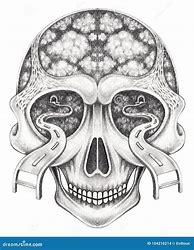 Image result for Surreal Skull Art