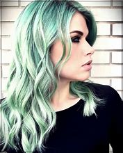 Image result for Mint Powder Hair Colour