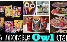 Image result for Owl Crafts DIY Kids