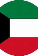 Image result for Round Country Flag Kuwait Transparent