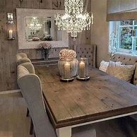 Image result for Rustic Farmhouse Dining Room