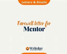 Image result for Fare Well Message to Mentor