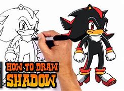 Image result for Shadow Drawing Easy Sonic