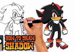 Image result for How to Draw Shadow Drawing Sonic