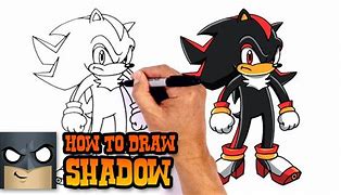 Image result for How to Draw Shadow From Sonic Kids