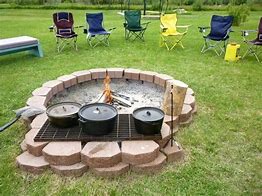 Image result for In Ground Fire Pit DIY