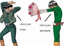 Image result for Might Guy X Rock Lee