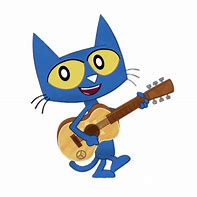 Image result for Pete the Cat Face Clip Art