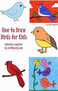 Image result for How Do You Draw a Bird