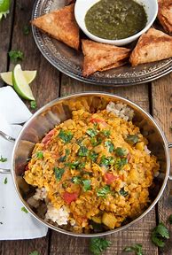 Image result for Red Lentil Dal