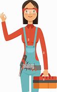 Image result for Handywoman Cartoon