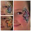 Image result for Cheek Face Painting Templates