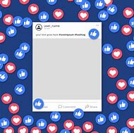 Image result for Social Media Frame Template