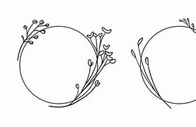 Image result for Circle Fancy Flower Border