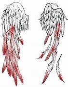 Image result for Broken Angel Wings Drawing