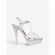 Image result for Black and White Platform Sandals