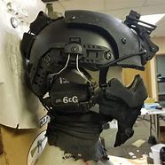 Image result for Modern Tactical Helmet with Netting