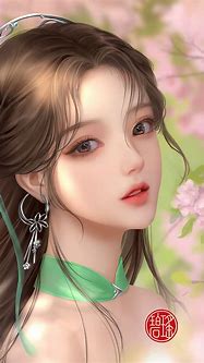 Image result for Chinese Anime Girl Art