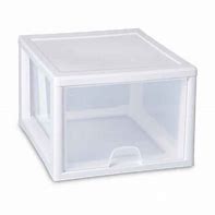 Image result for Plastic Storage Containers with Drawers