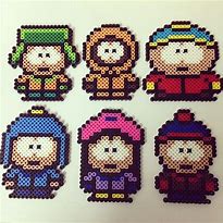 Image result for South Park Perler Beads