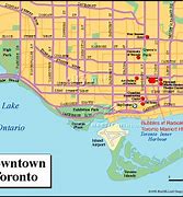 Image result for Map of Tourist Sites in Toronto