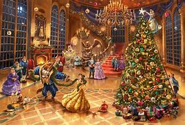 Image result for Beauty and the Beast Christmas Tree