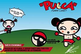 Image result for pucca funny love kiss