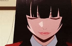 Image result for Kakegurui Baka GIF