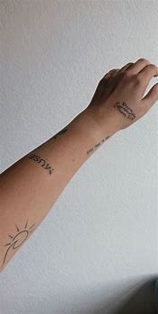 Image result for Small Arm Tattoos