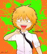 Image result for Denji Chainsaw Man Chibi