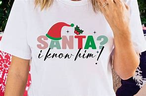 Image result for Santa I Know Him Round Acrylic