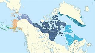 Image result for Inuit Map 1700