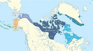 Image result for Inuit Tribe Location On Map