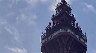 Image result for Lightning Strikes Blackpool Tower