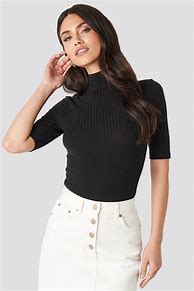 Image result for Short Sleeve Polo Round Neck