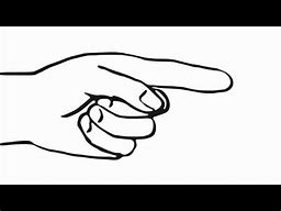 Image result for Pointing Human Hand Drawing