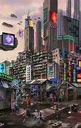 Image result for Cyberpunk Concept Art